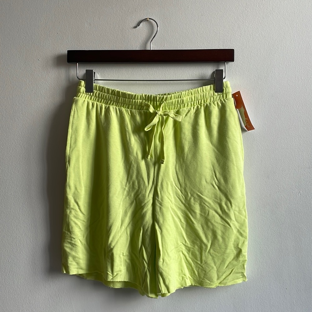 Lime Green Shorts NWT XS Colsie